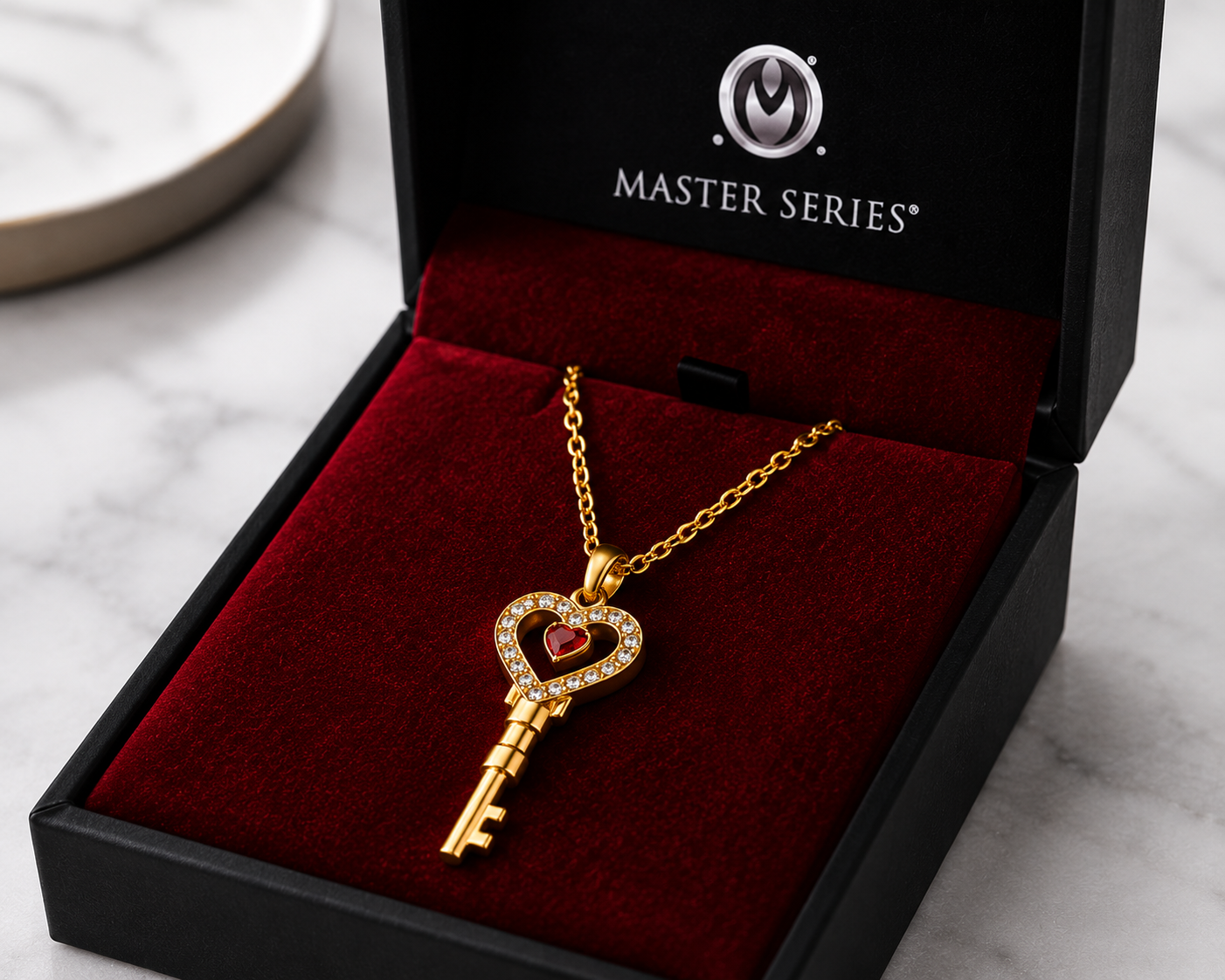 Golden Key Necklace