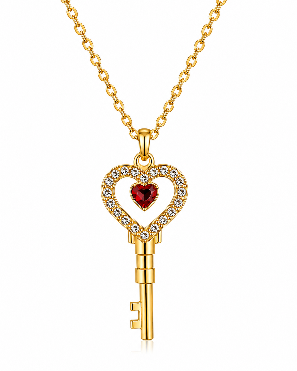 Golden Key Necklace