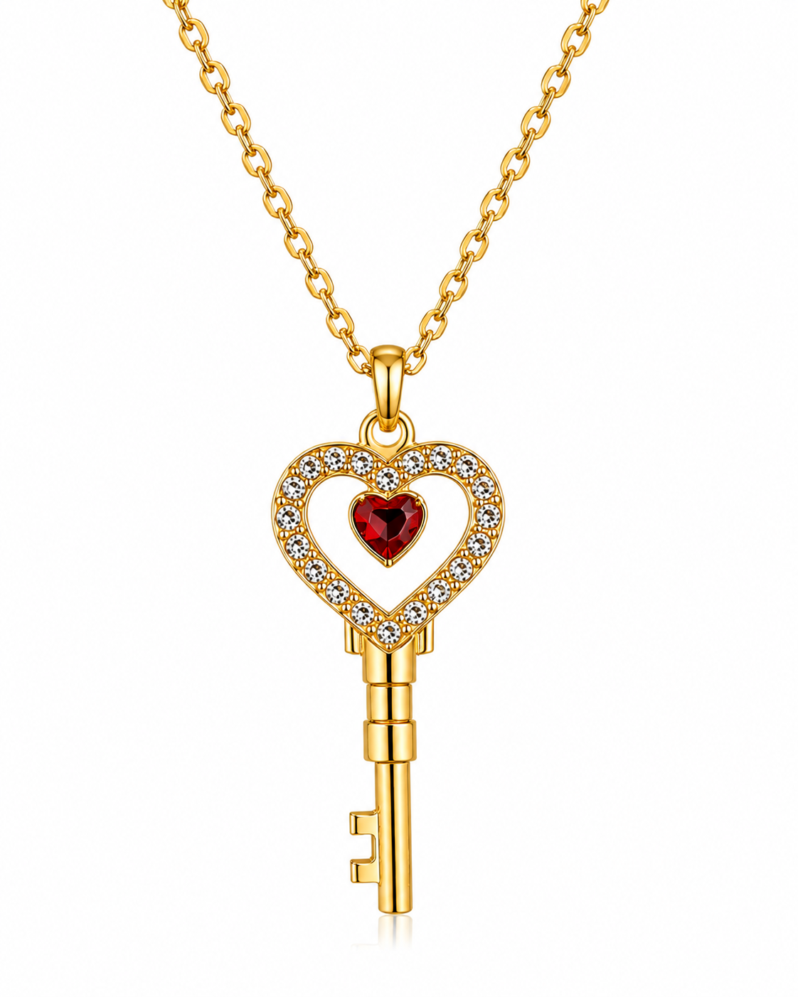 Golden Key Necklace
