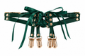 Indica Emerald Lace-Up Garter Set